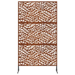 Écran de confidentialité Gris 100 x 50 x 180 cm Acier patiné 552455552455