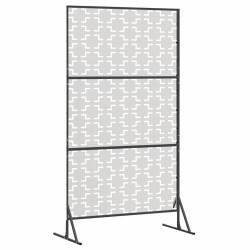 Écran de confidentialité Gris 100 x 50 x 180 cm Acier 552462552462