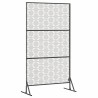 Écran de confidentialité Gris 100 x 50 x 180 cm Acier 552462552462
