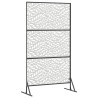 Écran de confidentialité Gris 100 x 50 x 180 cm Acier 552464552464