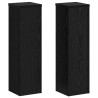 Support de Plante 2 pcs Chêne noir 17 x 17 x 60 cm 552479552479