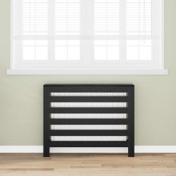 Cache-Radiateur Chêne noir 104 x 20 x 82 cm Bois d'ingénierie 552481552481
