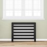 Cache-Radiateur Chêne noir 104 x 20 x 82 cm Bois d'ingénierie 552481552481