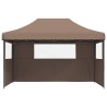 Tente de fête Marron 292 x 440 x 315 cm Tissu Oxford 552510552510