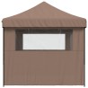 Tente de fête Marron 292 x 440 x 315 cm Tissu Oxford 552510552510