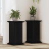 Support de Plante Chêne noir 33 x 33 x 60 cm Bois d'ingénierie 552519552519