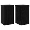 Support de Plante 2 pcs Chêne noir 10 x 10 x 18 cm 552520552520