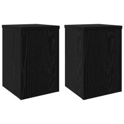 Support de Plante 2 pcs Chêne noir 20 x 20 x 30 cm 552521552521
