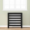 Cache-Radiateur Chêne noir 78 x 20 x 82 cm Bois d'ingénierie 552537552537