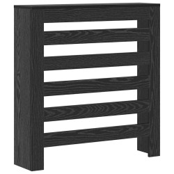 Cache-Radiateur Chêne noir 78 x 20 x 82 cm Bois d'ingénierie 552537552537
