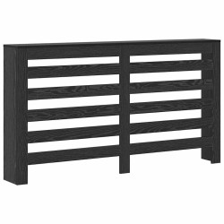 Cache-Radiateur Chêne noir 149 x 20 x 82 cm Bois d'ingénierie 552538552538
