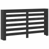 Cache-Radiateur Chêne noir 149 x 20 x 82 cm Bois d'ingénierie 552538552538