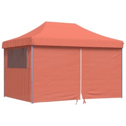Tente de fête Terre cuite 279 x 410 x 315 cm Tissu Oxford 552542552542