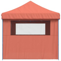 Tente de fête Terre cuite 279 x 410 x 315 cm Tissu Oxford 552542552542