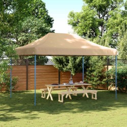 Tente de fête Beige 292 x 440 x 315 cm Tissu Oxford 552546552546