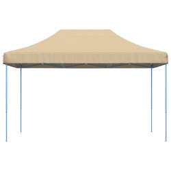 Tente de fête Beige 292 x 440 x 315 cm Tissu Oxford 552546552546