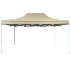 Tente de fête Crème 291 x 431 x 315 cm Tissu Oxford 552549552549