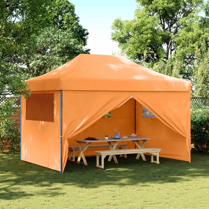 Tente de fête Orange 279 x 410 x 315 cm Tissu Oxford 552550552550
