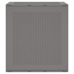 Boîte de rangement Gris clair 55 x 53 x 57 cm Polypropylène 552551552551