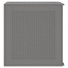 Boîte de rangement Gris clair 55 x 53 x 57 cm Polypropylène 552551552551