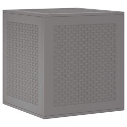 Boîte de rangement Gris clair 55 x 53 x 57 cm Polypropylène 552551552551