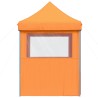 Tente de fête Orange 200 x 200 x 306 cm Tissu Oxford 552555552555