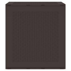 Boîte de rangement Marron 55 x 53 x 57 cm Polypropylène 552560552560