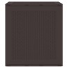 Boîte de rangement Marron 55 x 53 x 57 cm Polypropylène 552560552560
