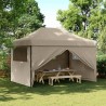 Tente de fête Taupe 279 x 410 x 315 cm Tissu Oxford 552562552562