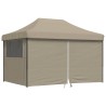 Tente de fête Taupe 279 x 410 x 315 cm Tissu Oxford 552562552562