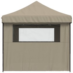 Tente de fête Taupe 279 x 410 x 315 cm Tissu Oxford 552562552562