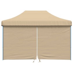 Tente de fête Beige 279 x 410 x 315 cm Tissu Oxford 552564552564