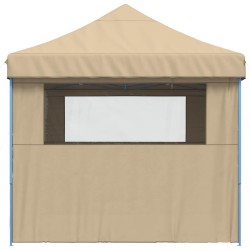 Tente de fête Beige 279 x 410 x 315 cm Tissu Oxford 552564552564