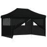 Tente de fête Noir 279 x 410 x 315 cm Tissu Oxford 552566552566