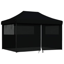 Tente de fête Noir 279 x 410 x 315 cm Tissu Oxford 552566552566