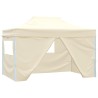 Tente de fête Crème 280 x 410 x 315 cm Tissu Oxford 552567552567