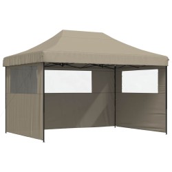 Tente de fête Taupe 279 x 410 x 315 cm Tissu Oxford 552571552571