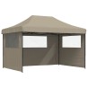 Tente de fête Taupe 279 x 410 x 315 cm Tissu Oxford 552571552571