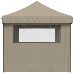 Tente de fête Taupe 279 x 410 x 315 cm Tissu Oxford 552571552571
