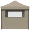 Tente de fête Taupe 279 x 410 x 315 cm Tissu Oxford 552571552571