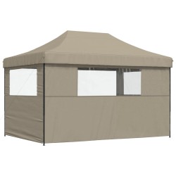 Tente de fête Taupe 279 x 410 x 315 cm Tissu Oxford 552571552571