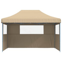 Tente de fête Beige 279 x 410 x 315 cm Tissu Oxford 552572552572