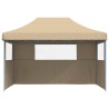 Tente de fête Beige 279 x 410 x 315 cm Tissu Oxford 552572552572