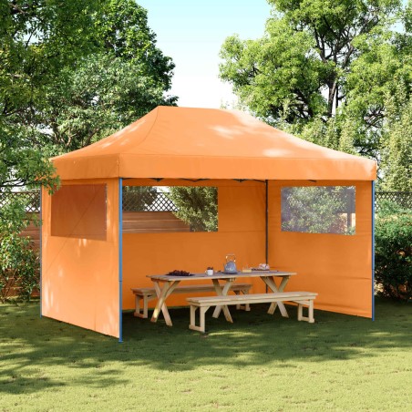 Tente de fête Orange 279 x 410 x 315 cm Tissu Oxford 552574552574