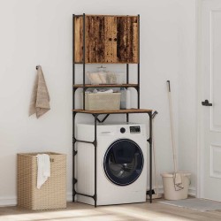 Cabinet pour lave-linge Bois ancien 68 x 48,5 x 194 cm 552575552575