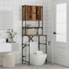 Cabinet pour lave-linge Bois ancien 68 x 48,5 x 194 cm 552575552575
