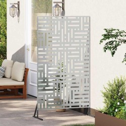 Écran de confidentialité Gris 100 x 50 x 180 cm Acier 552577552577