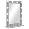 Miroir de vanité Rectangulaire Gris Sonoma 70 x 50 x 18 cm 552578552578