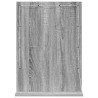 Miroir de vanité Rectangulaire Gris Sonoma 70 x 50 x 18 cm 552578552578