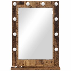 Miroir de vanité Rectangulaire Bois ancien 70 x 50 x 18 cm 552579552579